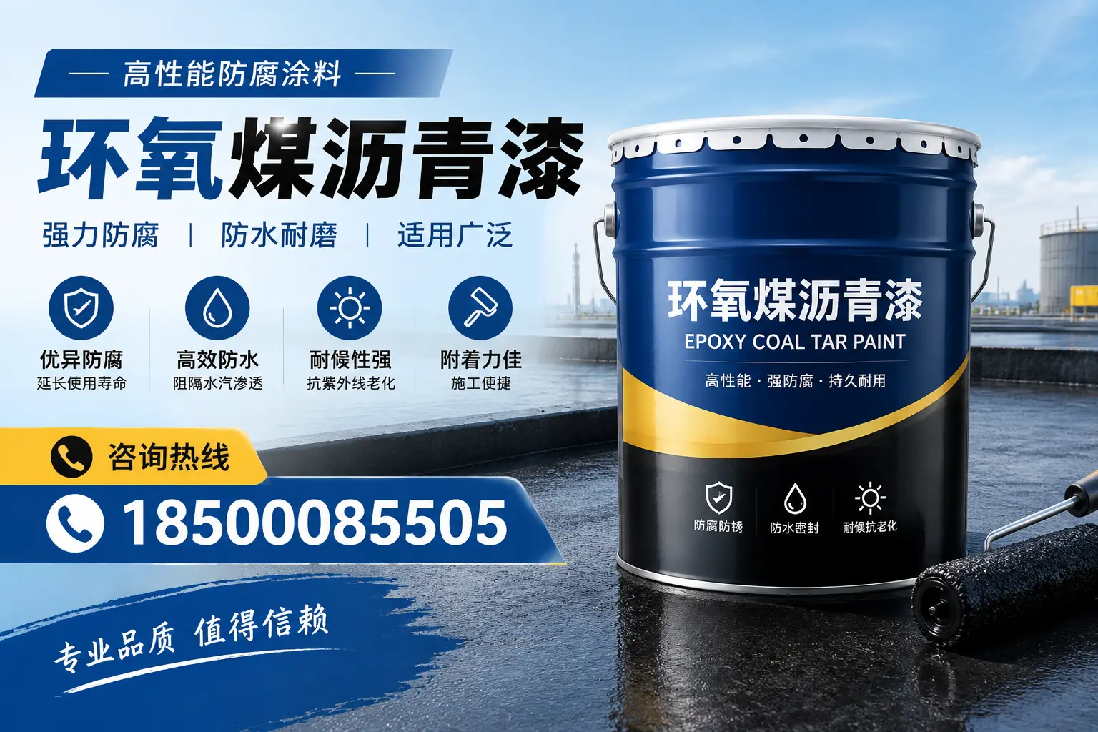 环氧煤沥青漆的主要成分与功能，聊城用户深度了解